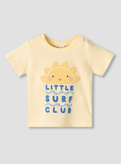 Set of 3 Juniors Crew Neck Short Sleeves T-shirt and Shorts Set with Print-baby-boys-clothing-setsandcoords-image-3