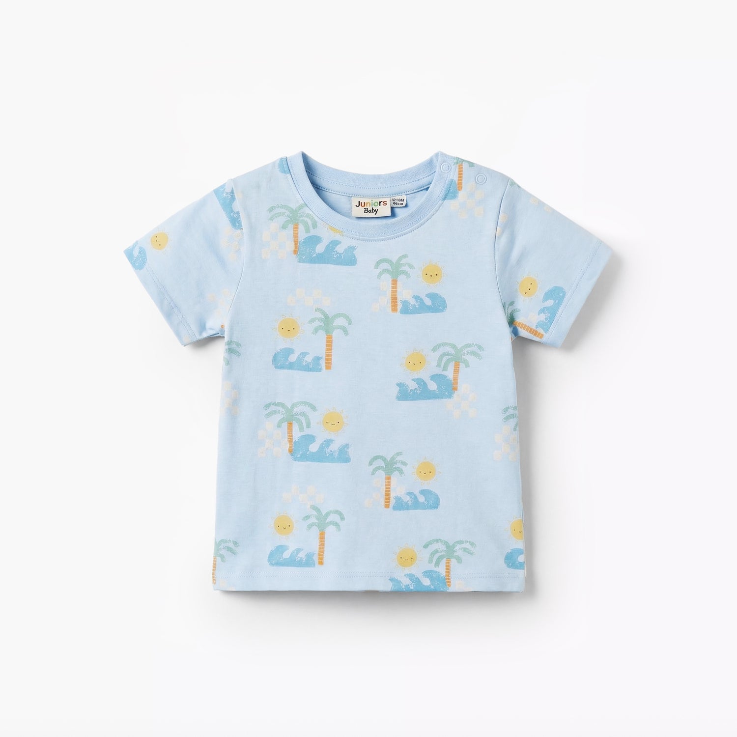 Set of 3 Juniors Clothing Set with Surf Print