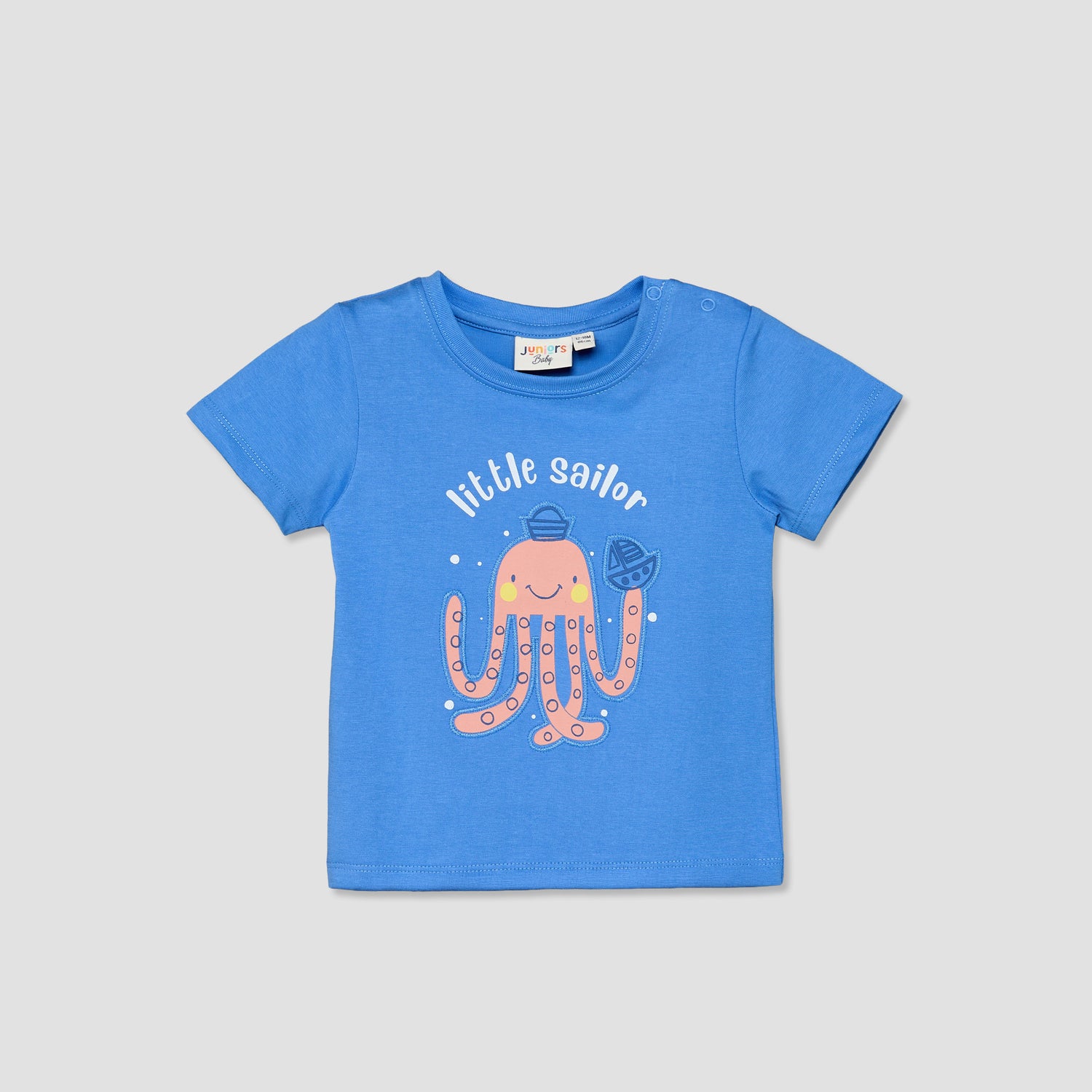 Set of 3 Juniors Crew Neck Short Sleeves T-shirt and Shorts Set with Underwater Print