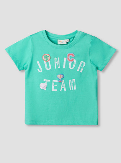 Set of 3 Juniors Round Neck Short Sleeve T-shirt and Shorts Set with Print-baby-boys-clothing-setsandcoords-image-3