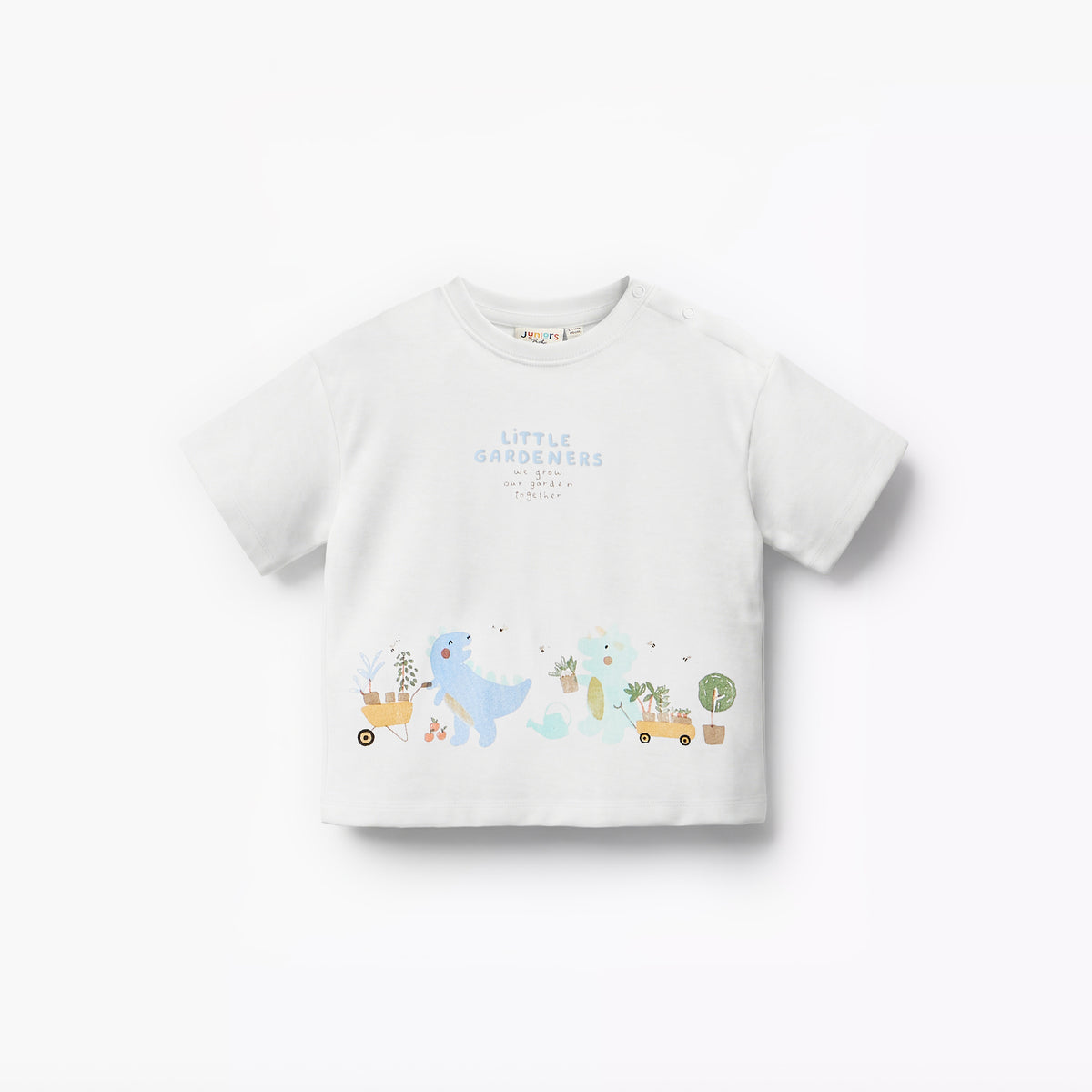 Juniors Crew Neck Short Sleeves T-shirt and Shorts Set with Print