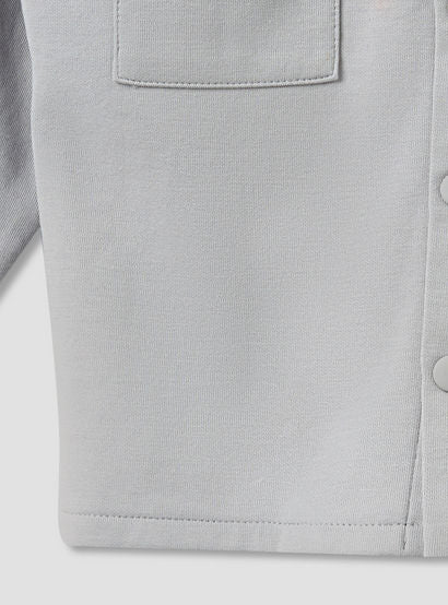 Juniors Collared Neck Long Sleeve Shirt and Pants Set with Pockets-baby-boys-clothing-setsandcoords-image-6