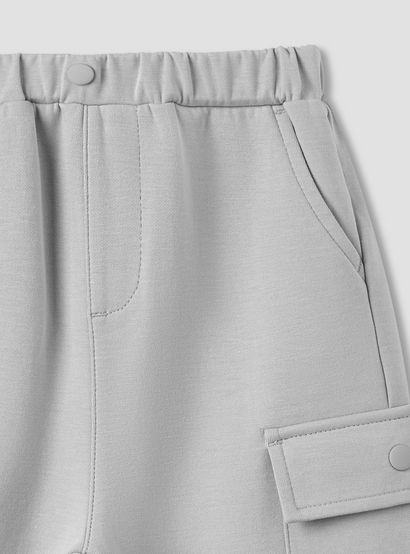 Juniors Collared Neck Long Sleeve Shirt and Pants Set with Pockets-baby-boys-clothing-setsandcoords-image-7