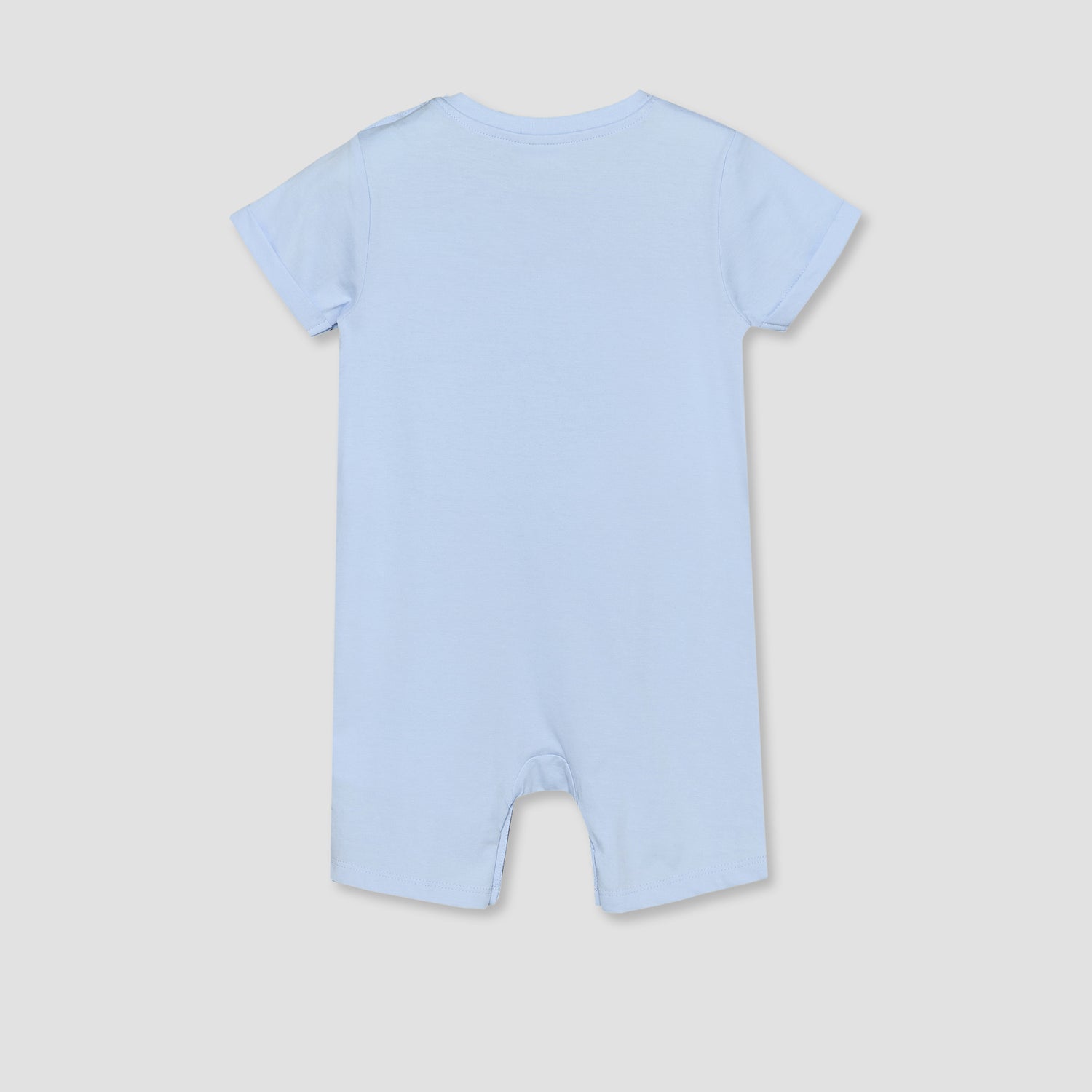 Pack of 2 Juniors Round Neck Short Sleeves Romper with Fun Print