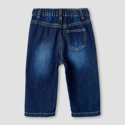Juniors Jeans with Pockets, Elastic Waist