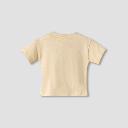 Juniors Crew Neck Short Sleeves T-shirt with Print