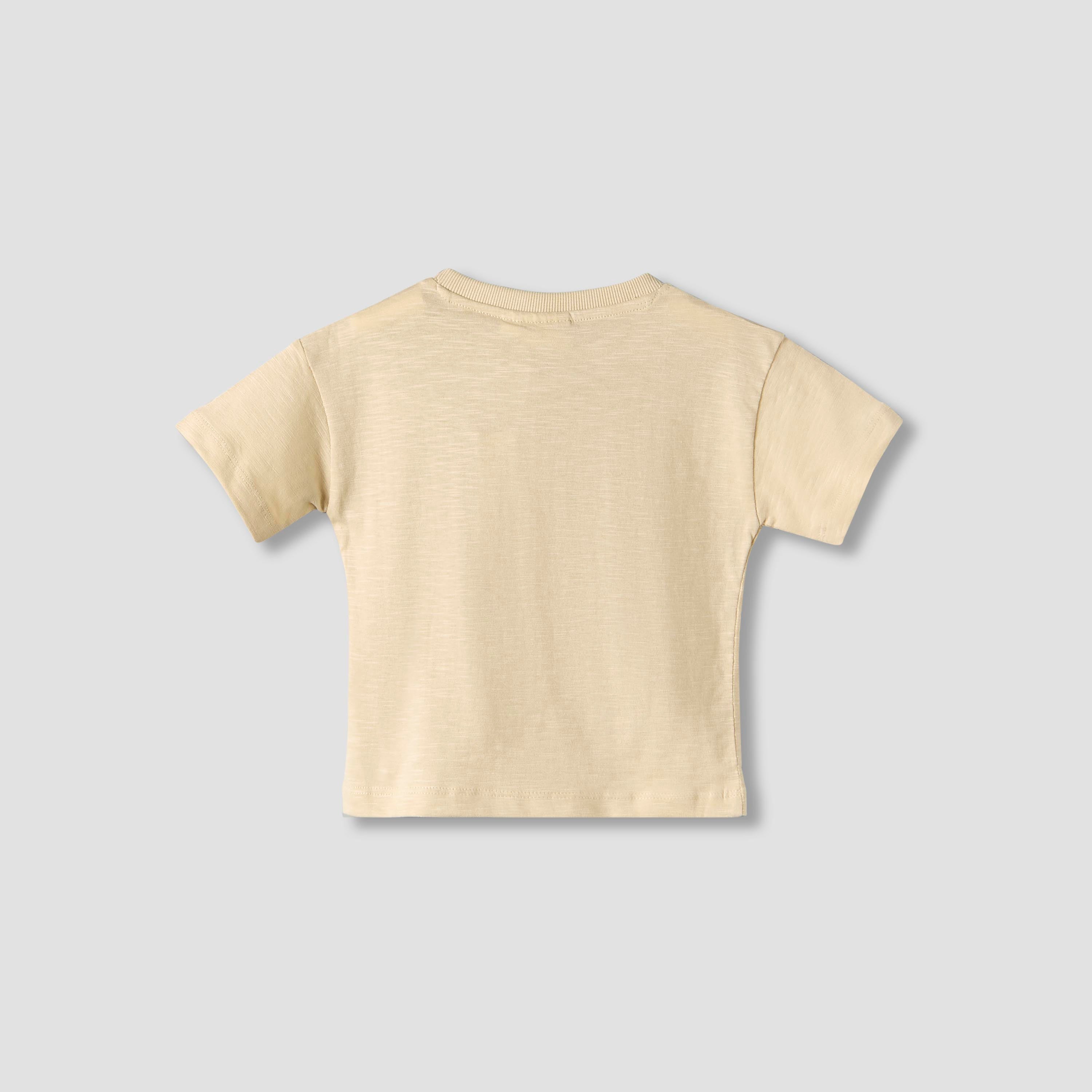 Juniors Crew Neck Short Sleeves T-shirt with Print