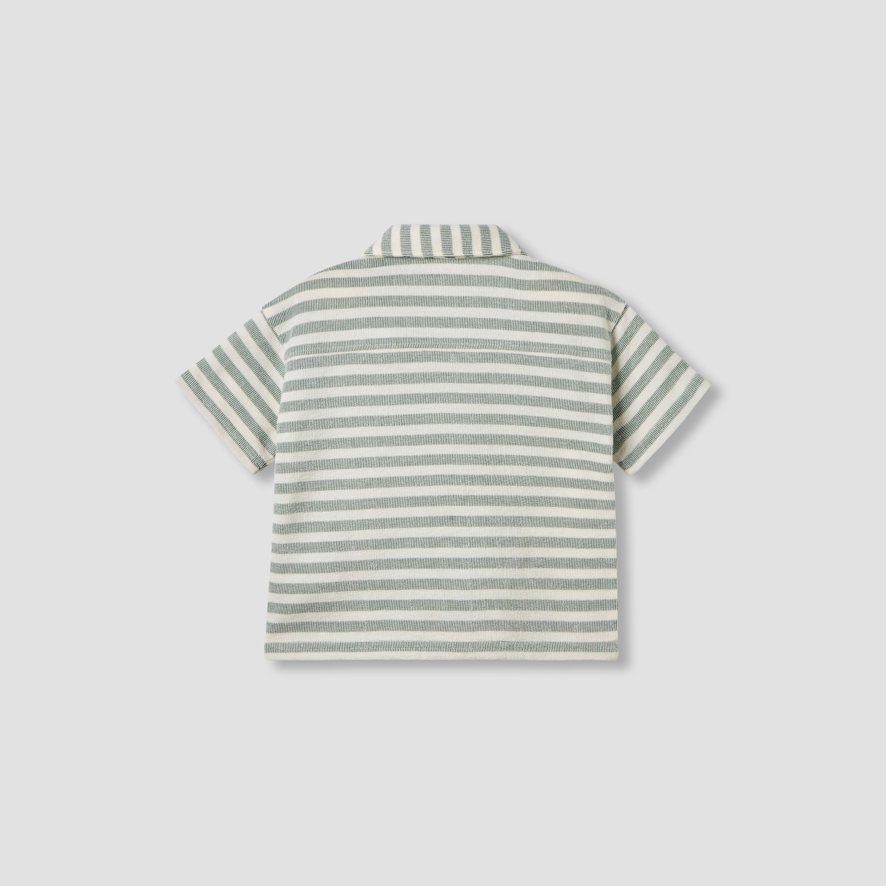 Juniors Short Sleeves Shirt with Stripes