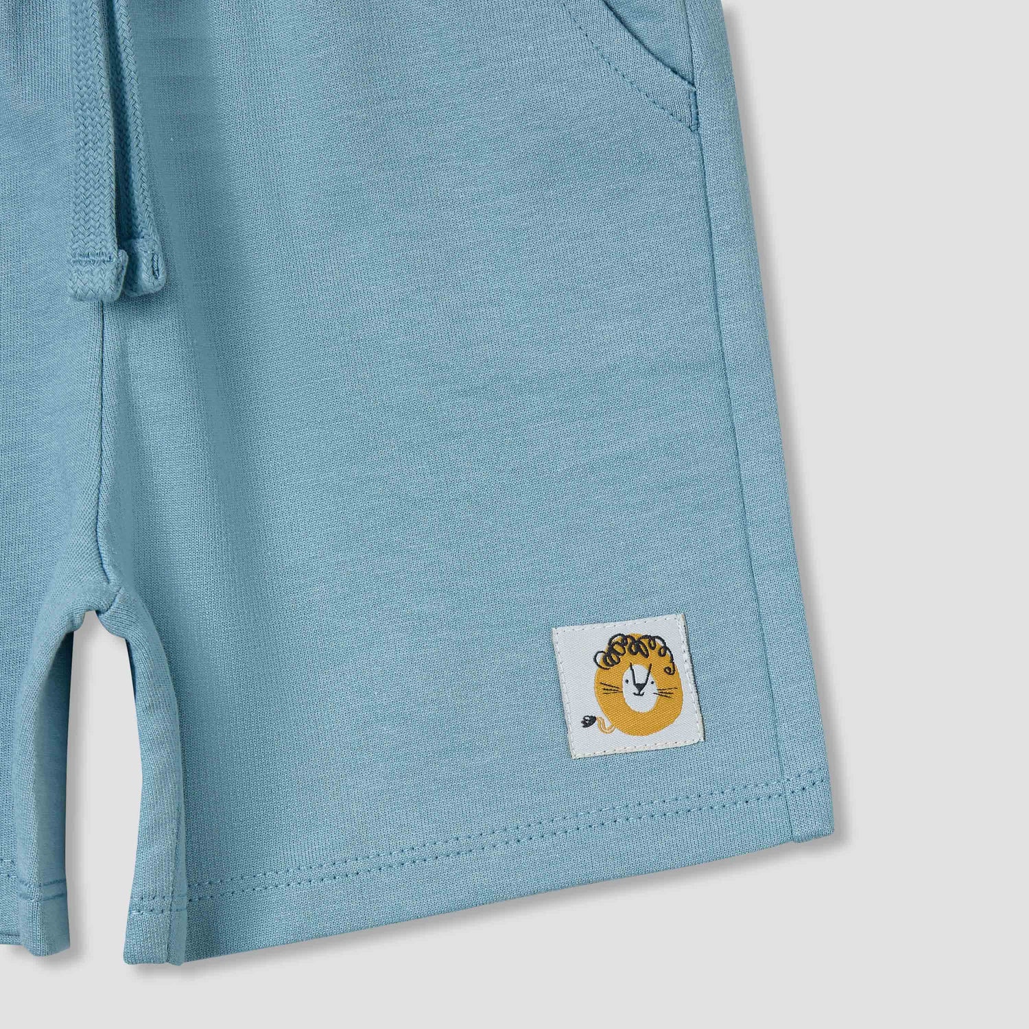 Juniors Crew Neck Short Sleeves T-shirt and Shorts Set with Graphic Print