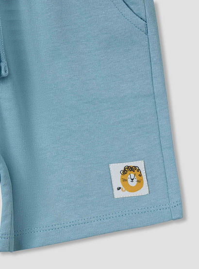 Juniors Crew Neck Short Sleeves T-shirt and Shorts Set with Graphic Print-baby-boys-clothing-setsandcoords-image-8