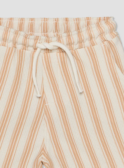 Juniors Crew Neck Short Sleeves T-shirt and Shorts Set with Stripes-baby-boys-clothing-setsandcoords-image-7
