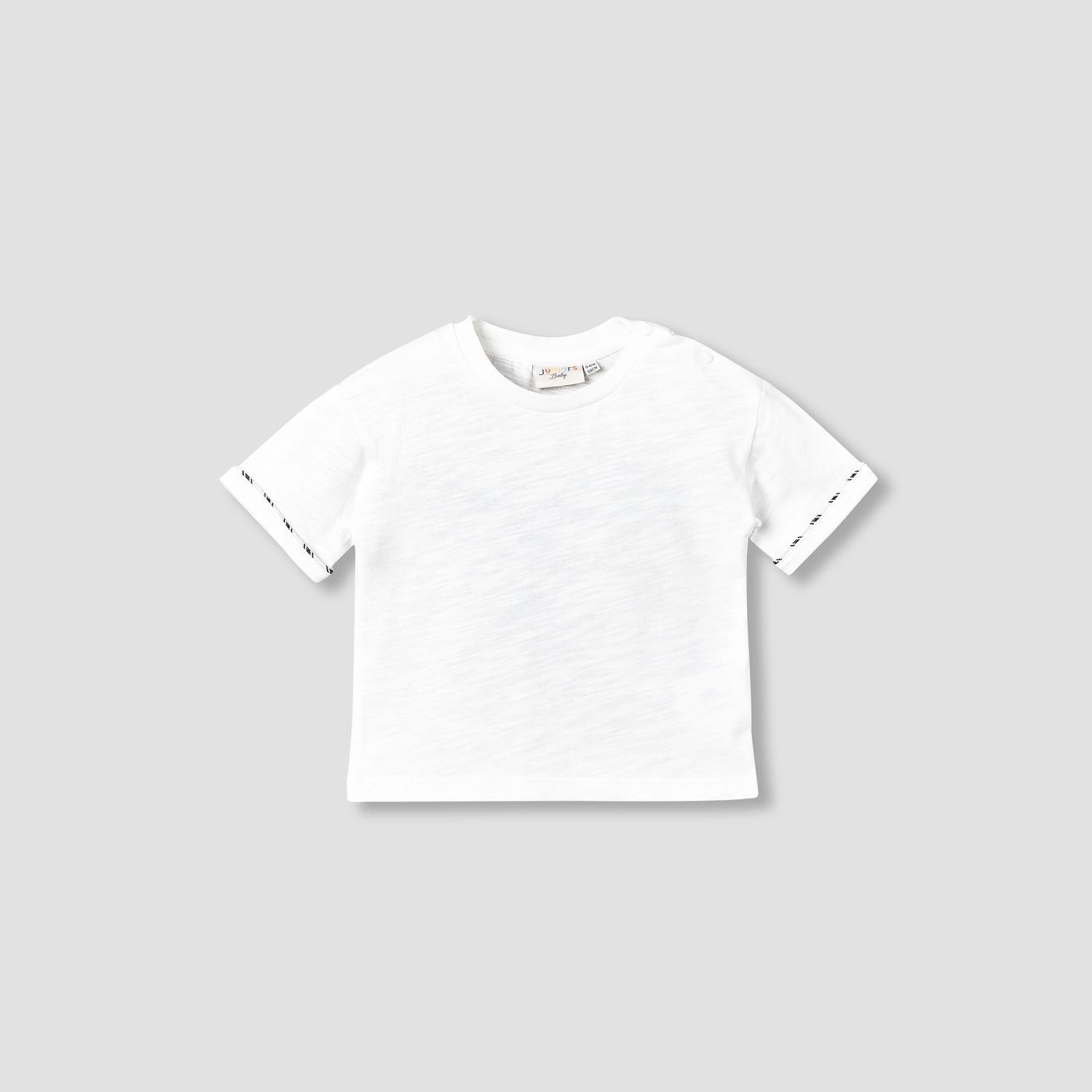 Juniors Crew Neck Short Sleeve T-shirt and Dungaree Set with Pocket