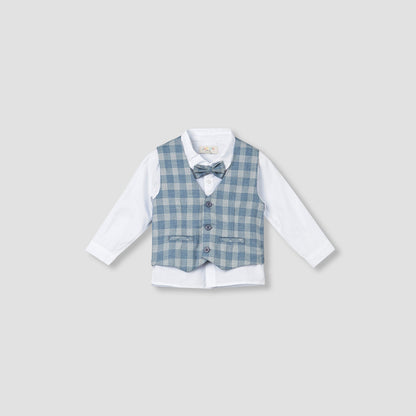 Set of 4 Juniors Clothing Gift Set with Checked Design