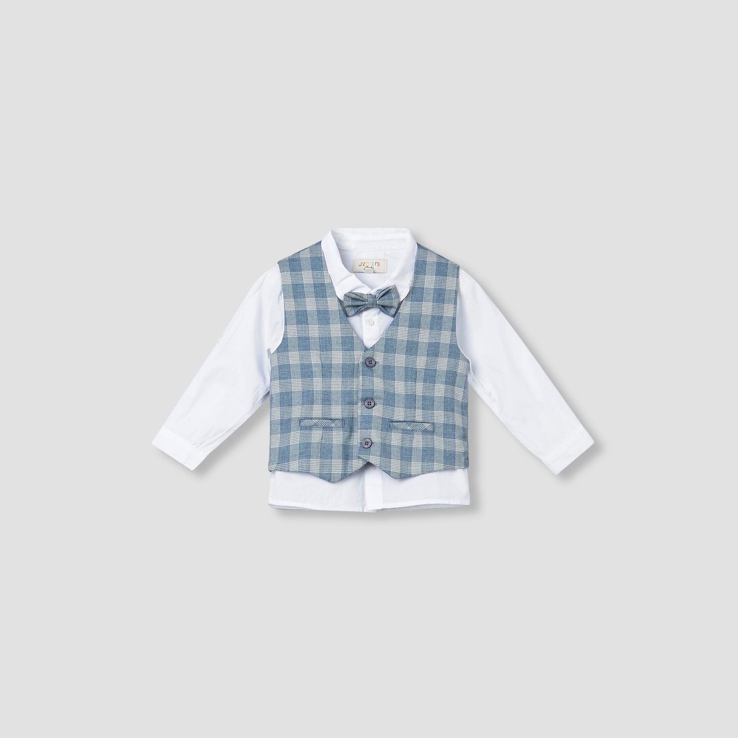 Set of 4 Juniors Clothing Gift Set with Checked Design
