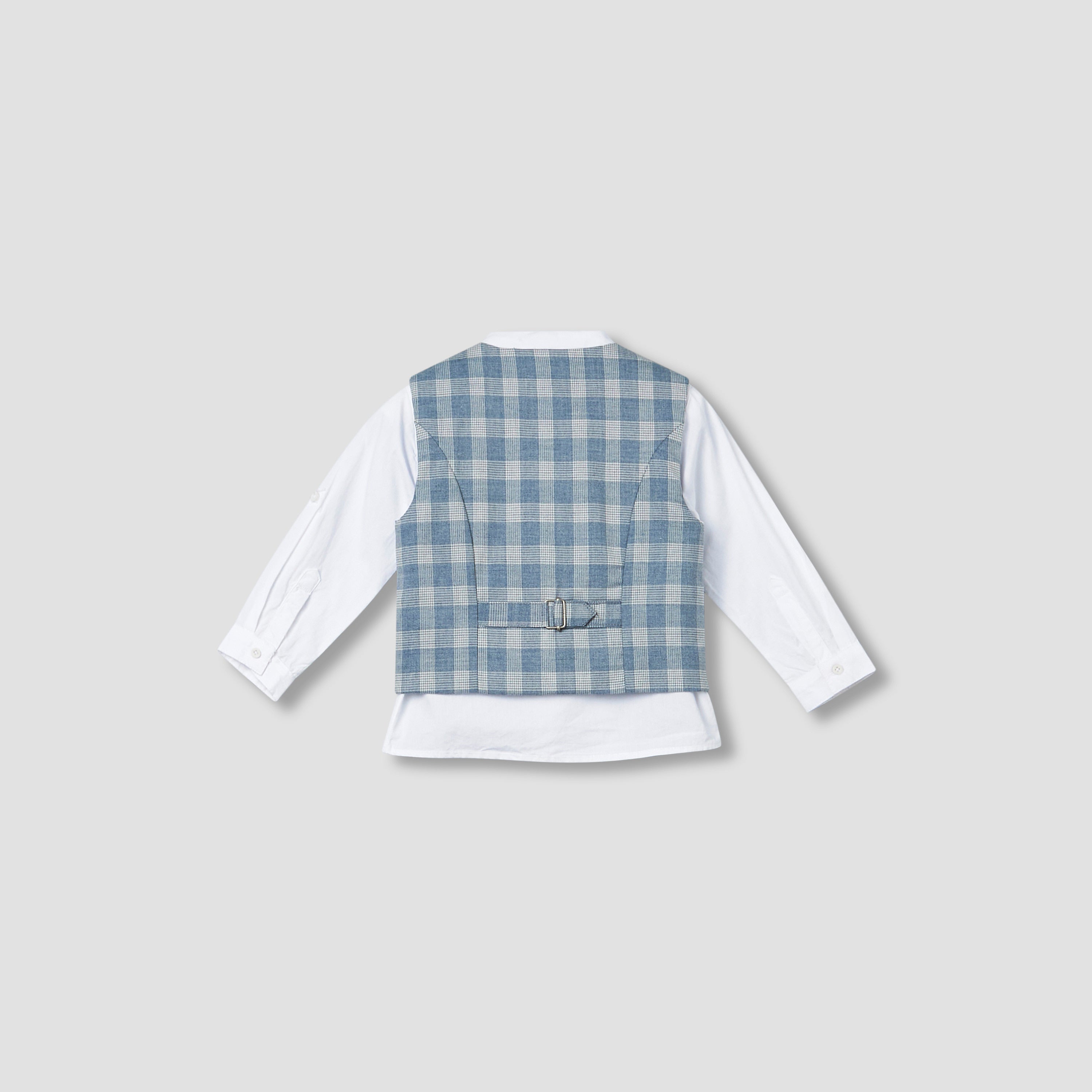 Set of 4 Juniors Clothing Gift Set with Checked Design