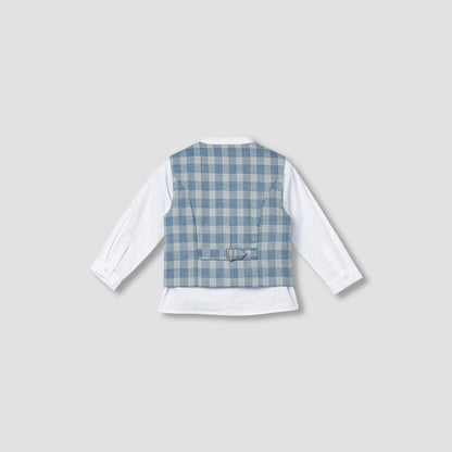 Set of 4 Juniors Clothing Gift Set with Checked Design