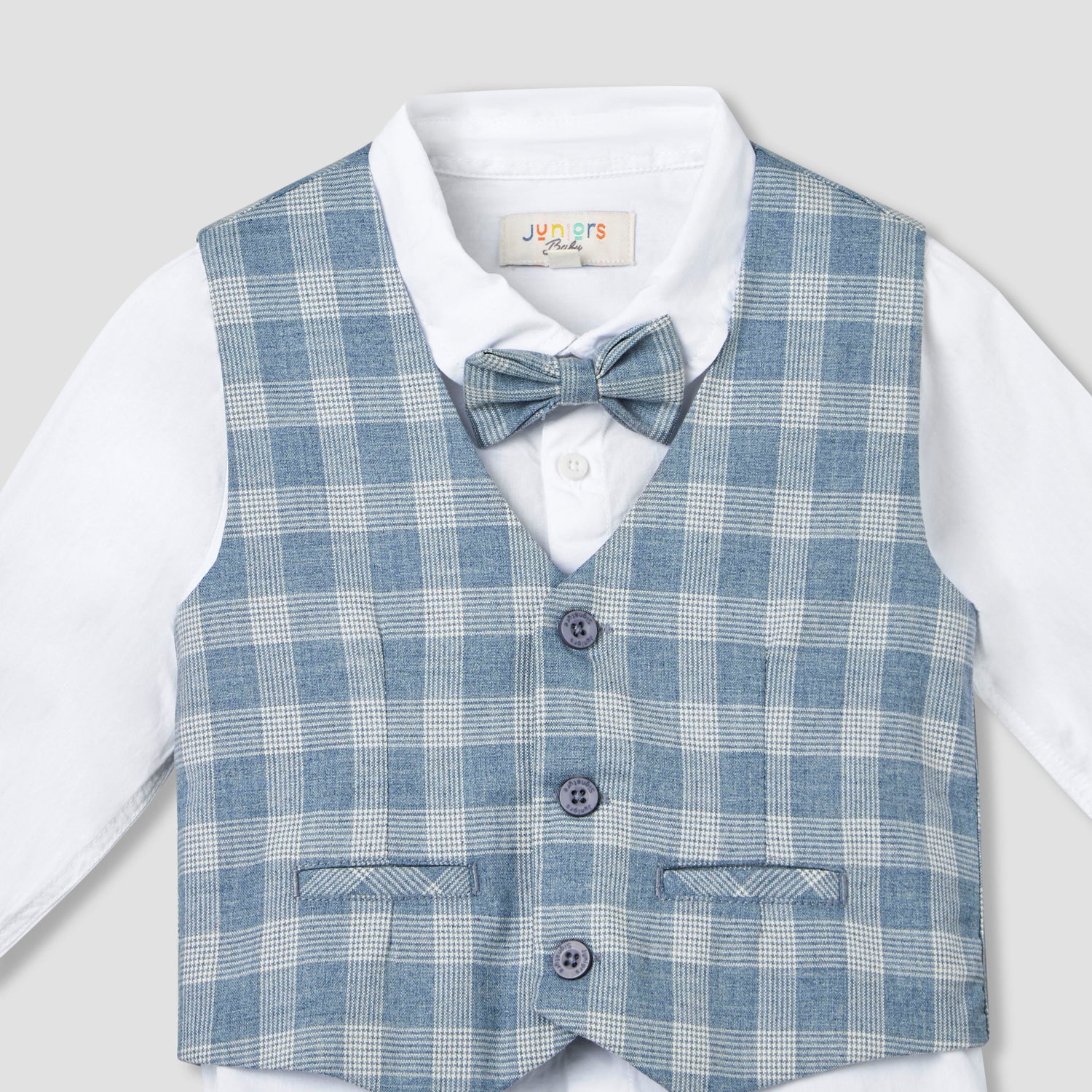 Set of 4 Juniors Clothing Gift Set with Checked Design