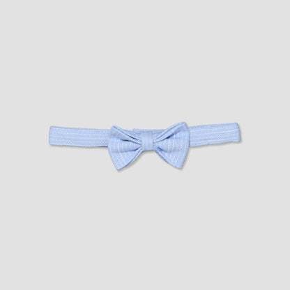 Set of 3 Juniors Collared Short Sleeve Shirt and Shorts Set with Bow Tie