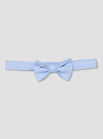 Set of 3 Juniors Collared Short Sleeve Shirt and Shorts Set with Bow Tie-baby-boys-clothing-setsandcoords-image-8