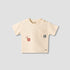Giggles Crew Neck Short Sleeves T-shirt with Pocket