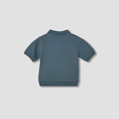 Giggles Short Sleeves Shirt with Embroidery
