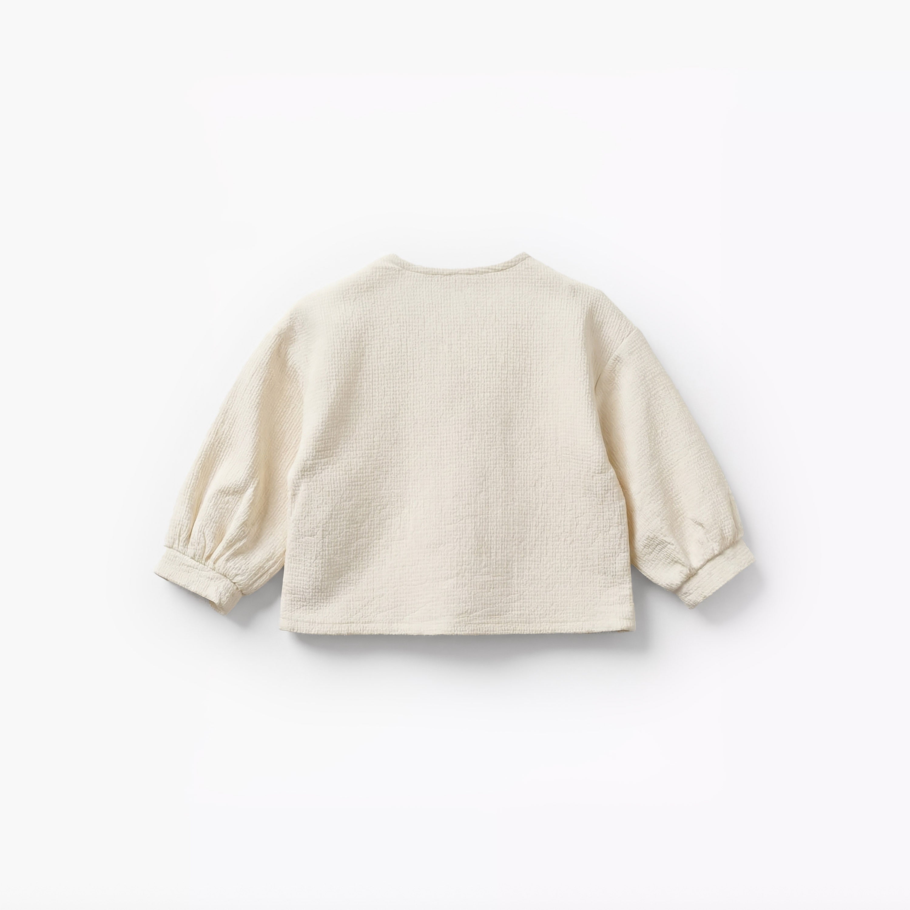 Giggles Long Sleeves Shacket with Textured Design