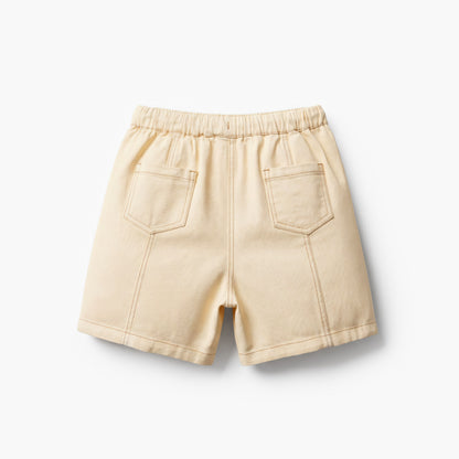 Giggles Drawstring Waist Shorts with Pockets