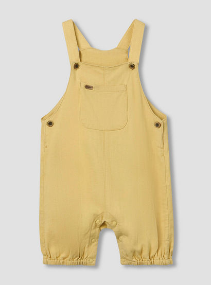 Giggles Henley Neck Short Sleeves T-shirt and Dungaree Set with Chest Pocket-baby-boys-clothing-setsandcoords-image-5