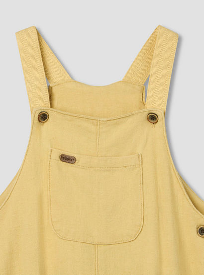 Giggles Henley Neck Short Sleeves T-shirt and Dungaree Set with Chest Pocket-baby-boys-clothing-setsandcoords-image-7