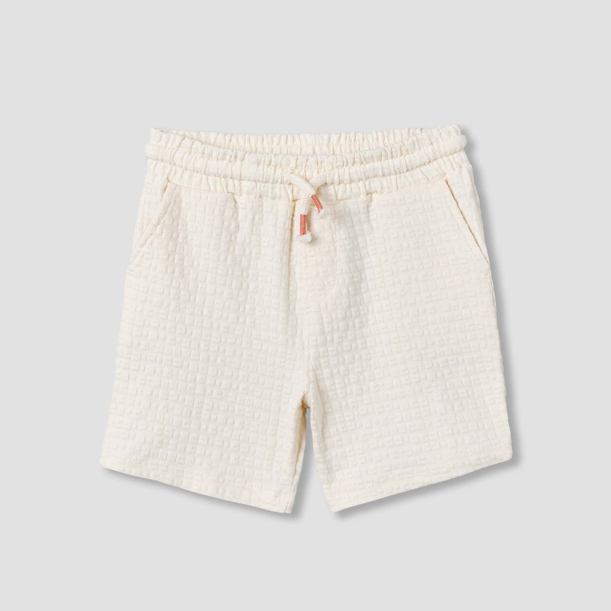 Giggles Collared Short Sleeves Shirt and Shorts Set with Embroidered Design