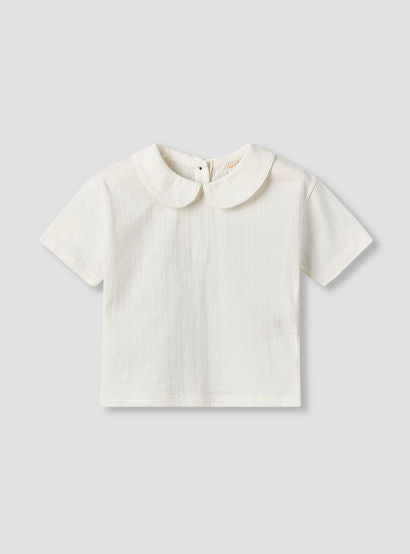Giggles Collared Short Sleeve Top and Dungaree Set with Button Closure-baby-boys-clothing-setsandcoords-image-3