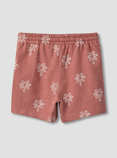 Giggles Collared Short Sleeves Polo T-shirt and Shorts Set with Palm Tree Print-baby-boys-clothing-setsandcoords-image-6