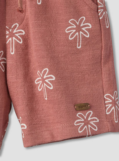 Giggles Collared Short Sleeves Polo T-shirt and Shorts Set with Palm Tree Print-baby-boys-clothing-setsandcoords-image-10