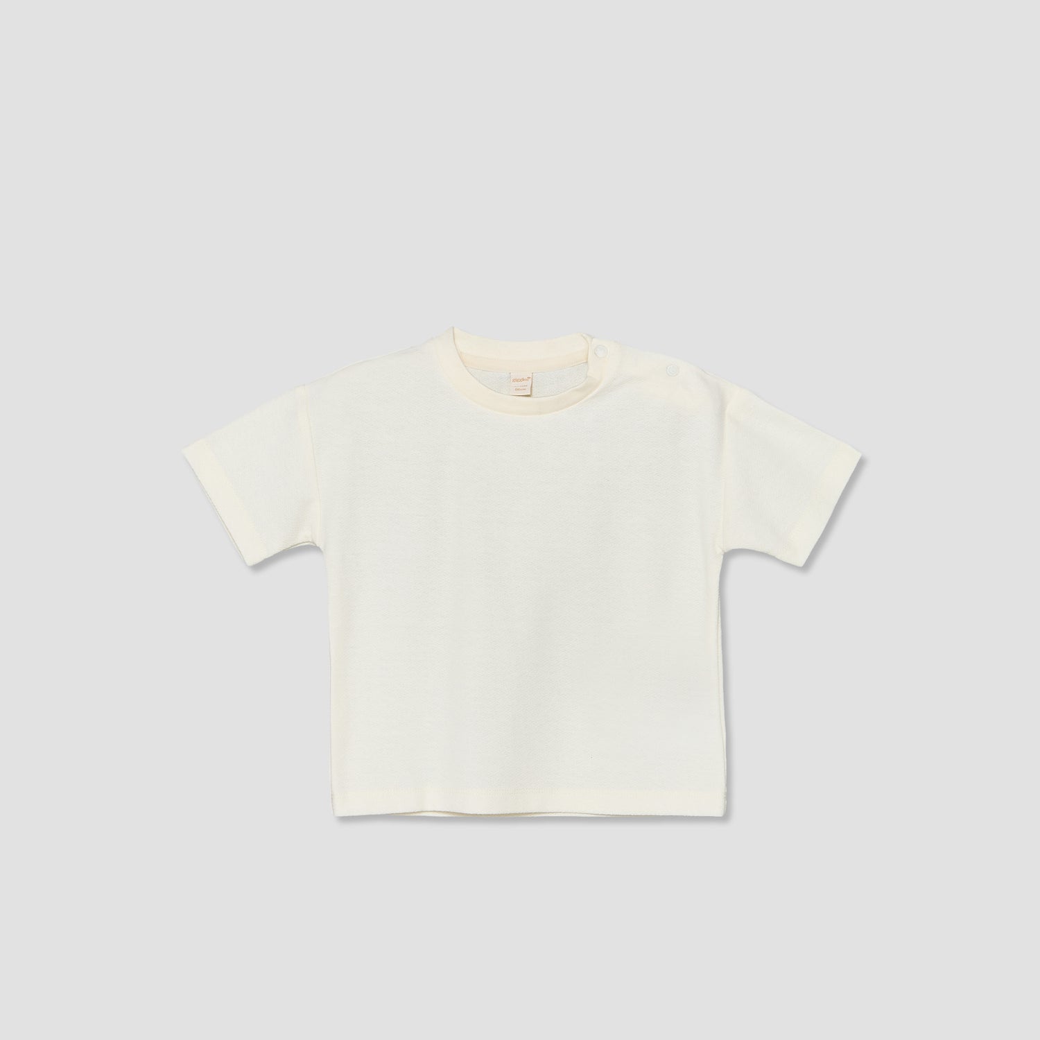 Giggles Crew Neck Short Sleeves T-shirt and Dungaree Set with Pockets