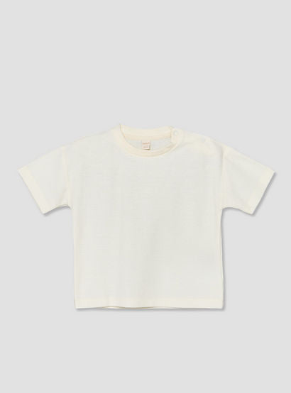 Giggles Crew Neck Short Sleeves T-shirt and Dungaree Set with Pockets-baby-boys-clothing-setsandcoords-image-4
