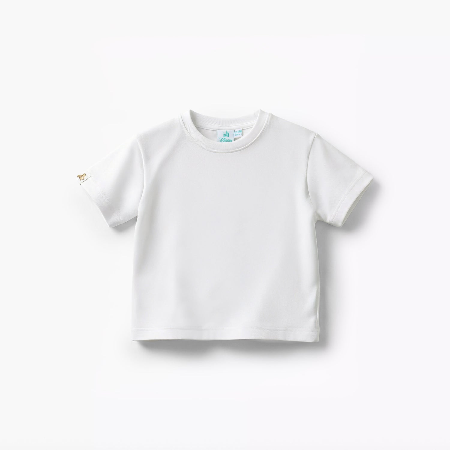 Disney Crew Neck Short Sleeves T-shirt and Dungaree Set with Winnie the Pooh Applique