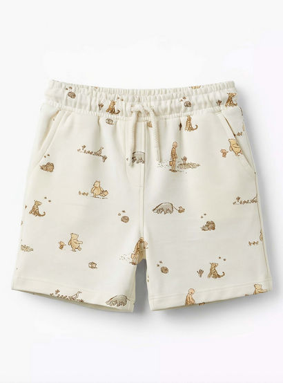 Disney Collared Short Sleeves Polo T-shirt and Shorts Set with Winnie the Pooh Print-baby-boys-clothing-setsandcoords-image-4