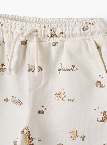 Disney Collared Short Sleeves Polo T-shirt and Shorts Set with Winnie the Pooh Print-baby-boys-clothing-setsandcoords-image-6