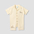 Disney Collared Short Sleeves Romper with Winnie the Pooh Embroidery - Yellow / 12-18 mths