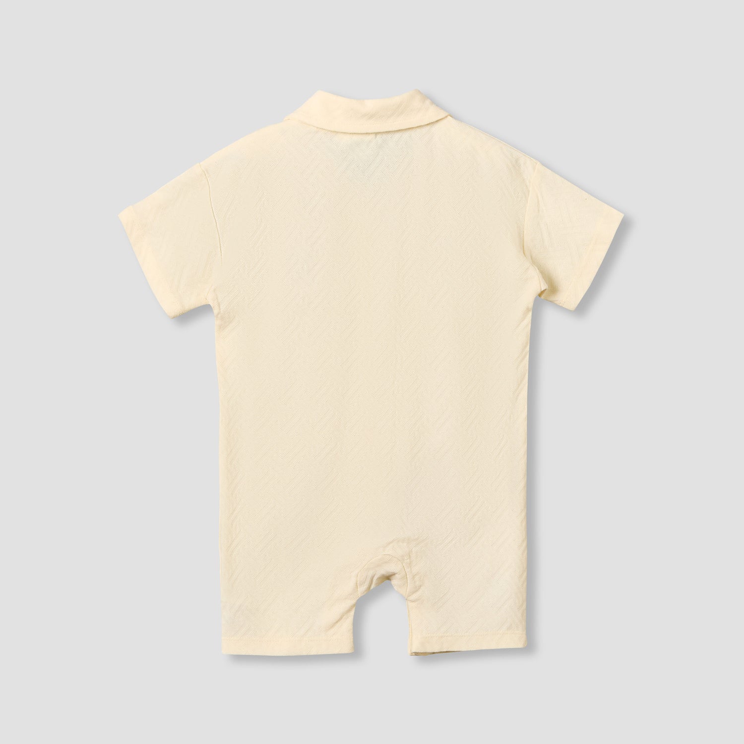 Disney Collared Short Sleeves Romper with Winnie the Pooh Embroidery