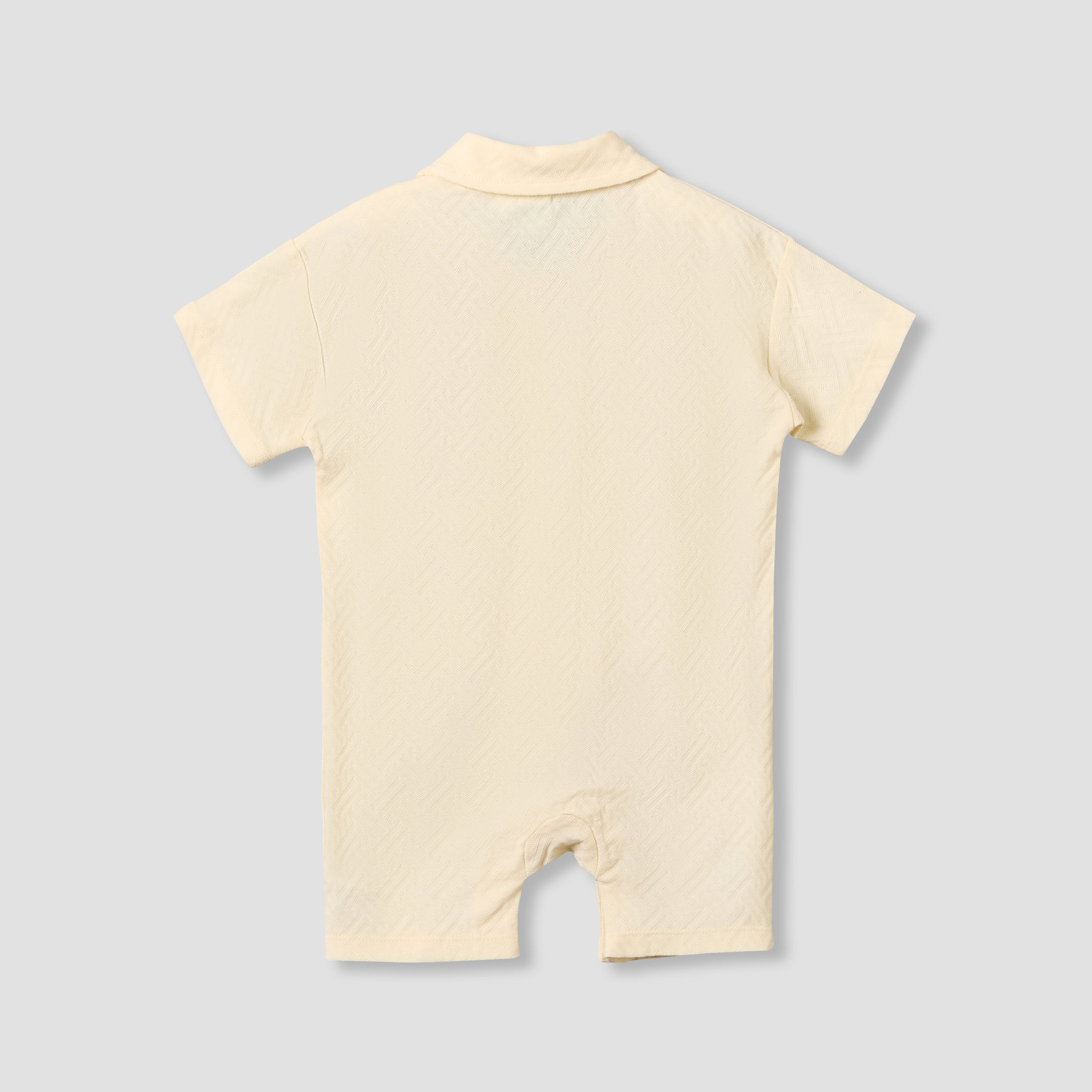 Disney Collared Short Sleeves Romper with Winnie the Pooh Embroidery