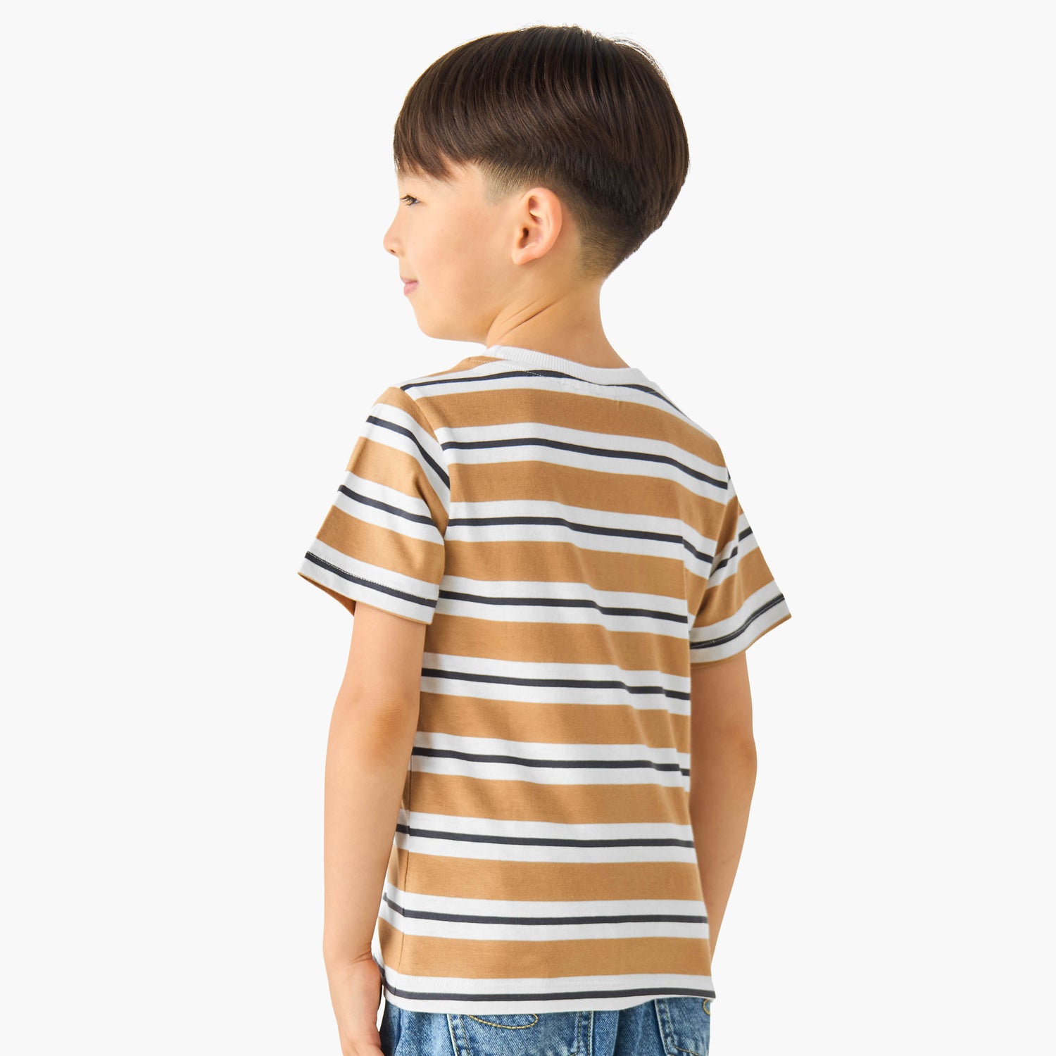 Pack of 2 Juniors Crew Neck Short Sleeves T-shirt with Assorted Print