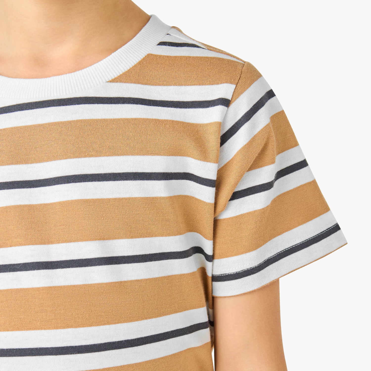 Pack of 2 Juniors Crew Neck Short Sleeves T-shirt with Assorted Print