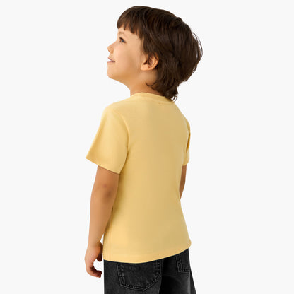 Pack of 2 Juniors Crew Neck Short Sleeves T-shirt with Assorted Print