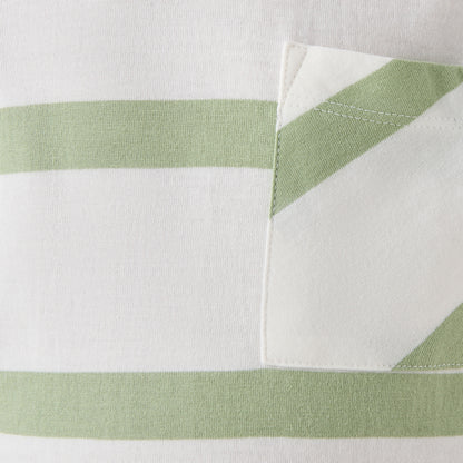 Juniors Crew Neck Short Sleeves T-shirt with Stripes