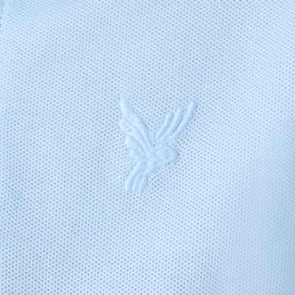 Juniors Polo Neck Short Sleeves T-shirt with Embroidery