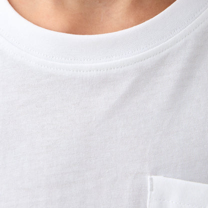 Juniors Crew Neck Short Sleeves T-shirt with Chest Pocket