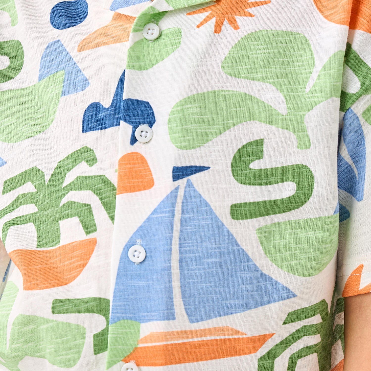 Juniors Short Sleeves Shirt with Print