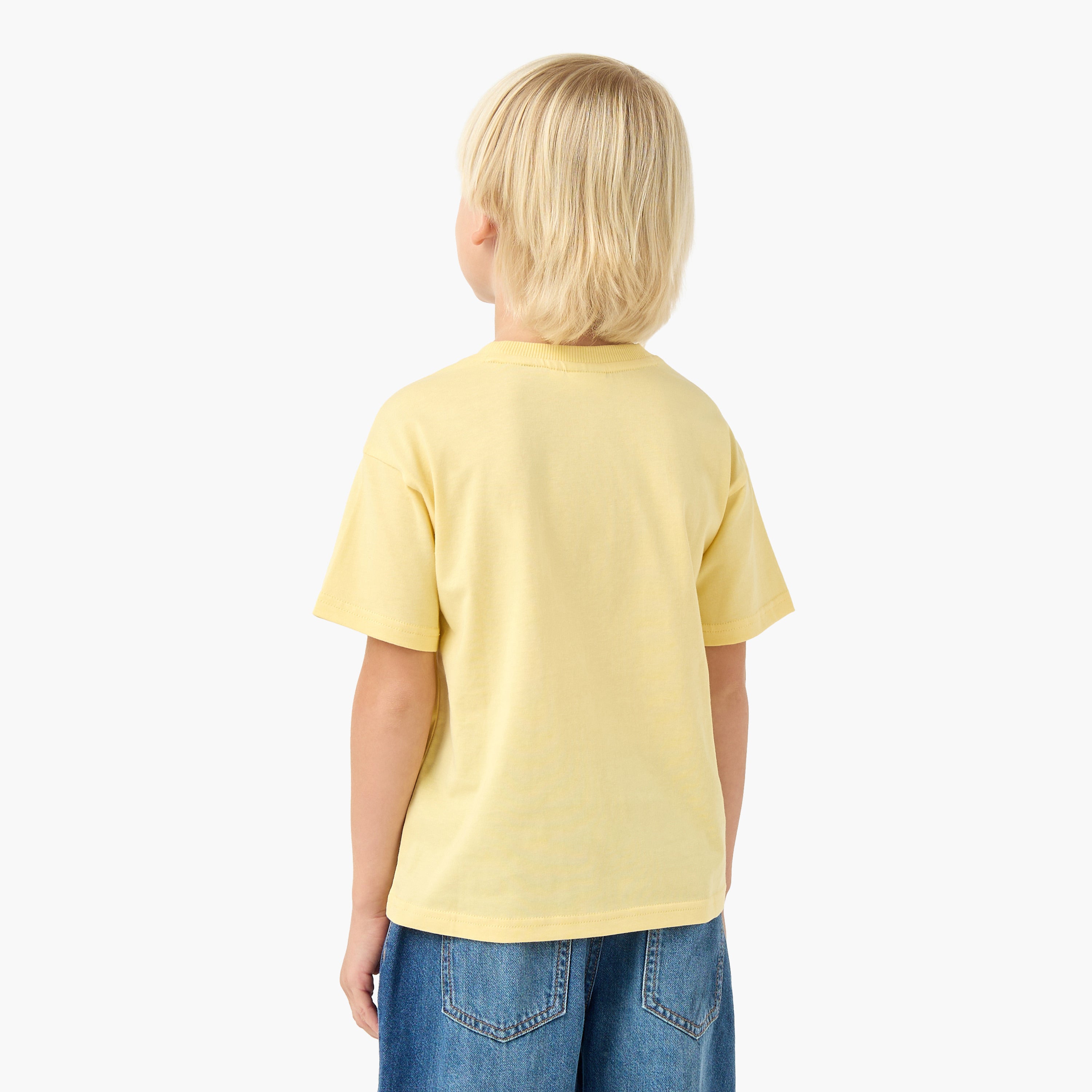 Pack of 2 Juniors Crew Neck Short Sleeves T-shirt with Assorted Design