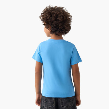 Pack of 2 Juniors Crew Neck Short Sleeves T-shirt with Graphic Print